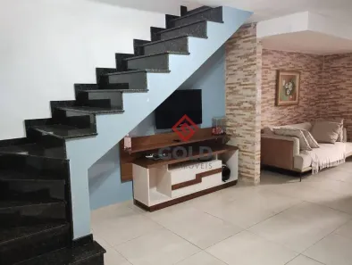 Sobrado com 3 Quartos à venda, 150m² no Vila Camilópolis, Santo André