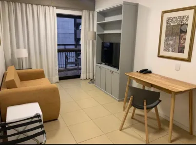 Flat com 1 Quarto para alugar, 52m² no Itaim Bibi, São Paulo