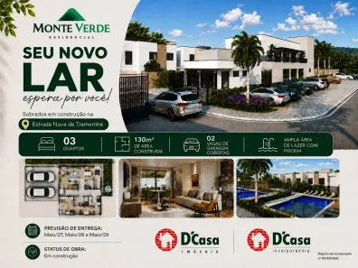 Sobrado com 3 Quartos à venda, 130m² no Loteamento Eldorado, Tremembé