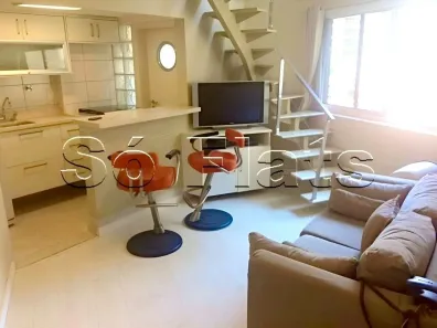 Flat com 1 Quarto à venda, 46m² no Vila Nova Conceição, São Paulo