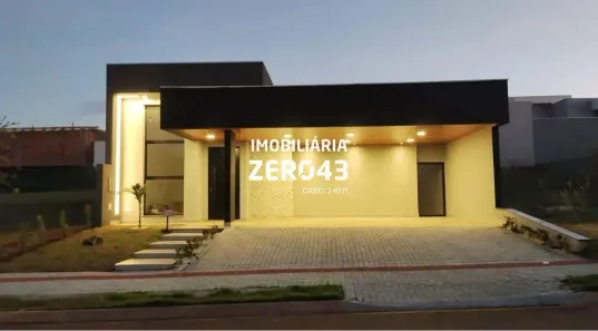 Casa de Condomínio com 3 Quartos à venda, 198m² no Residencial Bellevie, Cambé