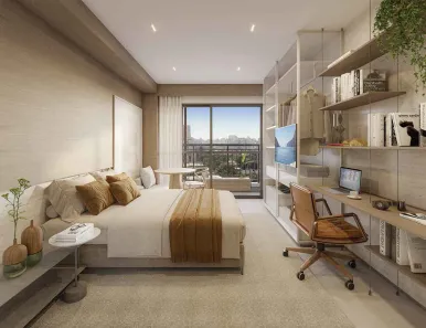Apartamento com 1 Quarto à venda, 25m² no Indianópolis, São Paulo