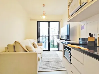 Flat com 1 Quarto para alugar, 30m² no Vila Olímpia, São Paulo