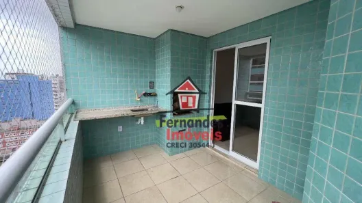 Apartamento com 3 Quartos para alugar, 96m² no Canto do Forte, Praia Grande