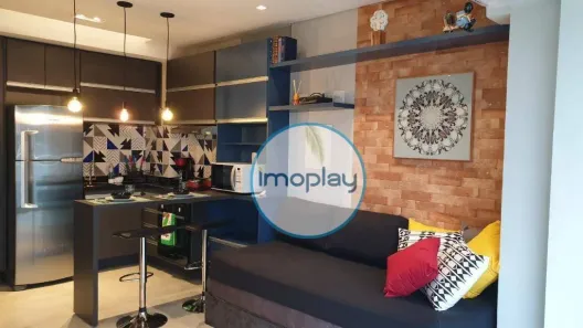 Apartamento com 2 Quartos para alugar, 33m² no Santo Amaro, São Paulo