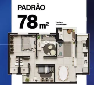 Apartamento com 3 Quartos à venda, 78m² no Jardim Paulista, Rio Claro