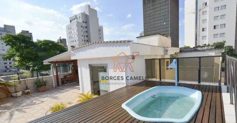 Cobertura com 4 quartos — Santo Agostinho, Belo Horizonte