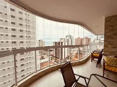 Apartamento com 2 Quartos à venda, 90m² no Guilhermina, Praia Grande