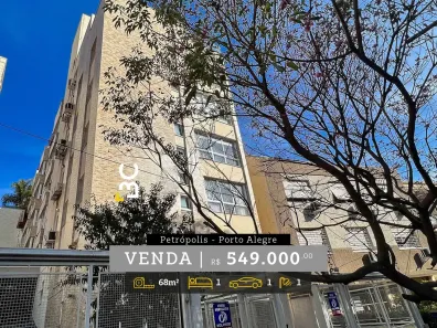Apartamento com 1 Quarto à venda, 68m² no Petrópolis, Porto Alegre