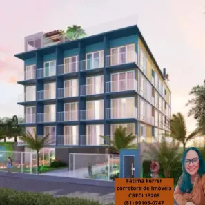 Apartamento com 1 Quarto à venda, 23m² no Porto de Galinhas, Ipojuca
