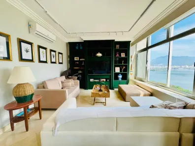 Apartamento com 3 Quartos para alugar, 155m² no Lagoa, Rio de Janeiro