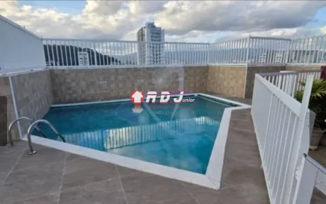 Cobertura com 3 Quartos para alugar, 146m² no Encruzilhada, Santos