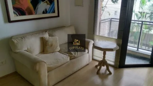 Flat com 1 Quarto para alugar, 40m² no Indianópolis, São Paulo