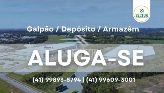 Galpão/Depósito/Armazém para alugar, 2302m² no Rio Pequeno, São José dos Pinhais