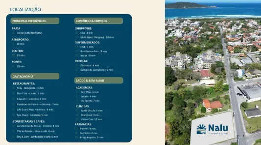 Apartamento com 1 Quarto à venda, 28m² no Campeche, Florianópolis