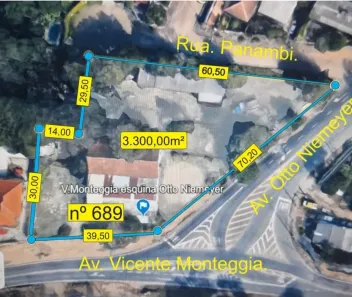 Galpão/Depósito/Armazém com 1 Quarto à venda, 3300m² no Cavalhada, Porto Alegre