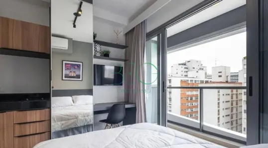 Apartamento com 1 Quarto à venda, 19m² no Cerqueira César, São Paulo