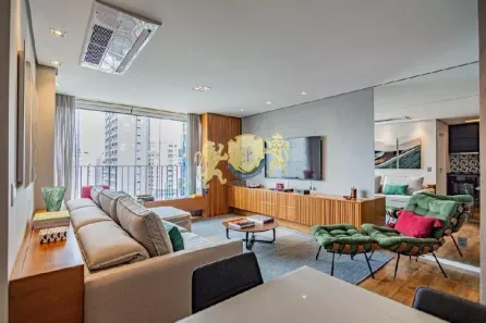 Flat com 1 Quarto à venda, 60m² no Cerqueira César, São Paulo