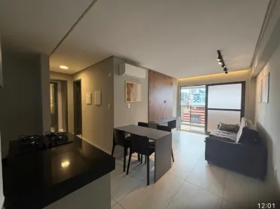 Apartamento com 2 Quartos para alugar, 62m² no Cabo Branco, João Pessoa