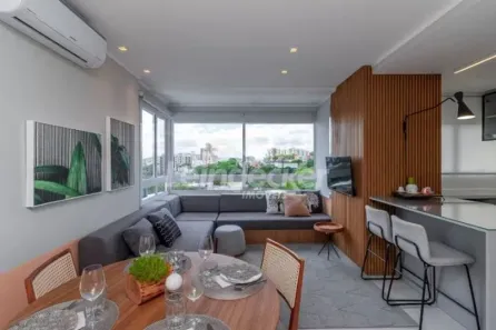 Apartamento com 1 Quarto para alugar, 31m² no Azenha, Porto Alegre