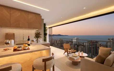 Apartamento com 3 Quartos à venda, 128m² no Perequê, Porto Belo