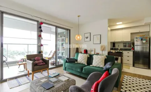 Apartamento com 2 Quartos à venda, 69m² no Santo Amaro, São Paulo
