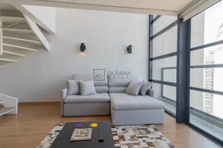 Apartamento com 1 Quarto para alugar, 54m² no Vila Nova Conceição, São Paulo