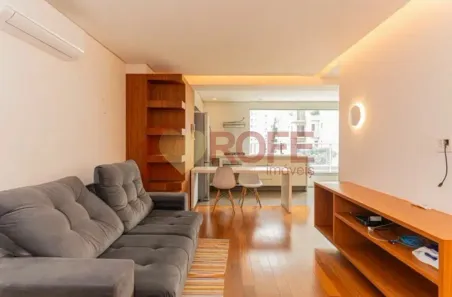 Apartamento com 1 Quarto para venda ou aluguel, 51m² no Brooklin Paulista, São Paulo