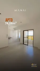 Apartamento com 3 Quartos para alugar, 74m² no Jardim Santiago, Indaiatuba