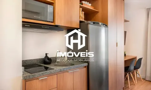 Apartamento com 1 Quarto à venda, 29m² no Cidade Monções, São Paulo