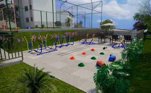 Apartamento com 2 Quartos à venda, 46m² no Papine (Justinópolis), Ribeirão das Neves