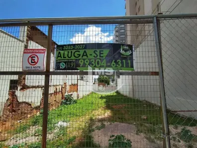 Lote/Terreno para alugar, 365m² no Centro, Campinas