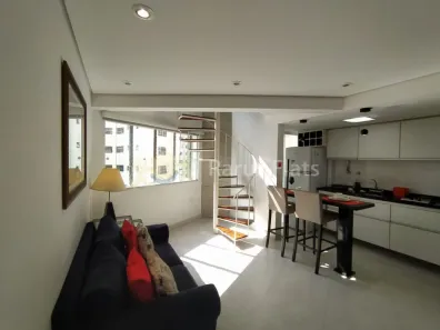Flat com 1 Quarto para alugar, 46m² no Vila Nova Conceição, São Paulo