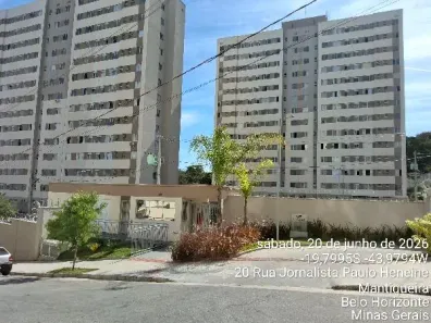 Apartamento com 2 Quartos à venda, 45m² no Mantiqueira, Belo Horizonte