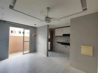 Apartamento com 2 Quartos para alugar, 47m² no Residencial Centro da Serra, Serra