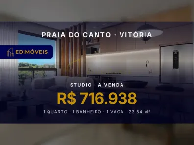 Apartamento com 1 Quarto à venda, 23m² no Praia do Canto, Vitória
