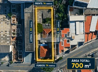 Lote/Terreno à venda, 700m² no Jardim Stella, Santo André