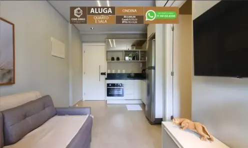 Apartamento com 1 Quarto para alugar, 45m² no Ondina, Salvador