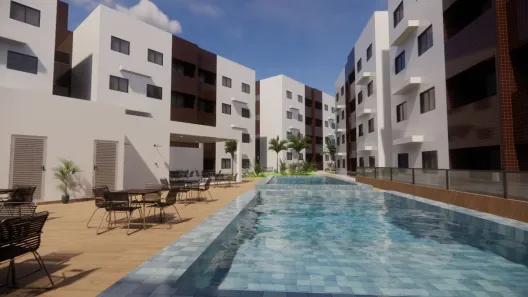 Apartamento com 2 Quartos à venda, 49m² no Cidade dos Colibris, João Pessoa