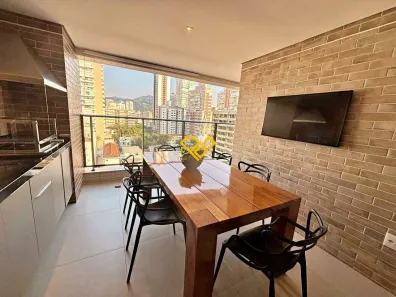 Apartamento com 3 Quartos à venda, 132m² no Pompéia, Santos