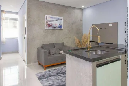 Apartamento com 1 Quarto à venda, 35m² no Boqueirão, Santos