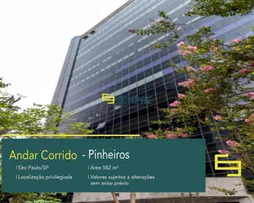 Imóvel Comercial para alugar, 582m² no Pinheiros, São Paulo