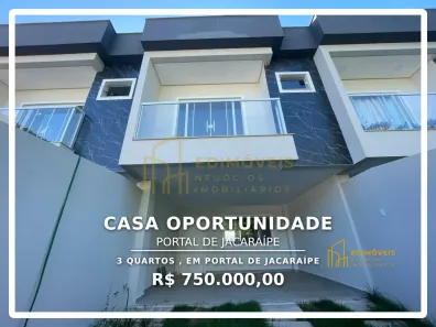 Casa com 3 Quartos à venda, 100m² no Portal de Jacaraípe, Serra