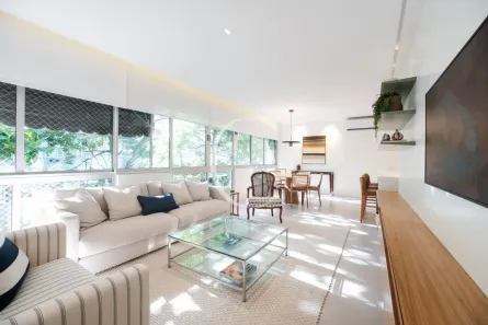 Apartamento com 3 Quartos para alugar, 130m² no Leblon, Rio de Janeiro