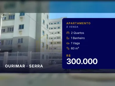 Apartamento com 2 Quartos à venda, 60m² no Ourimar, Serra