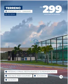 Lote/Terreno à venda, 200m² no Muçumagro, João Pessoa