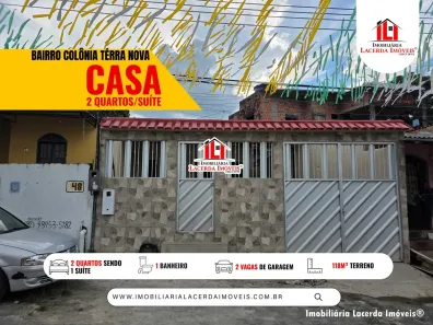 Casa com 2 Quartos à venda, 84m² no Colônia Terra Nova, Manaus