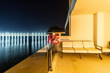 Apartamento com 3 Quartos para alugar, 293m² no Loteamento João Batista Julião, Guarujá