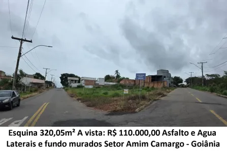 Lote/Terreno à venda, 320m² no Condomínio Amin Camargo, Goiânia