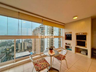 Apartamento com 3 Quartos à venda, 111m² no Ponta da Praia, Santos